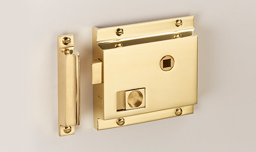 Croft - 4" Flanged Bathroom Latch B109 by Croft Ironmongery