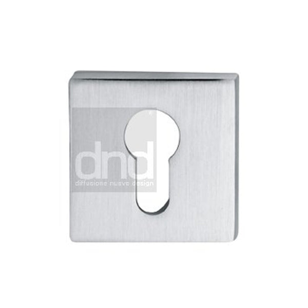 Euro Profile Keyhole Escutcheon Square - BD04E