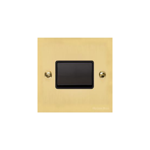 Bauhaus Range Polished Brass Switches & Sockets, BH1 - 6A Triple Pole Fan Isolator Switch by Heritage Brass By M-Marcus