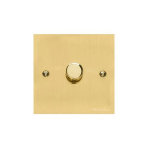 Bauhaus Range Polished Brass Switches & Sockets, BH1 - 1G Multi Location Primary Dimmer by Heritage Brass By M-Marcus