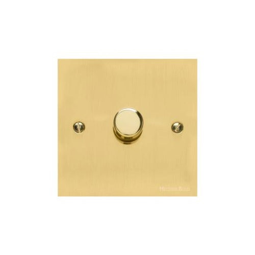 Bauhaus Range Polished Brass Switches & Sockets, BH1 - 1G Multi Location Primary Dimmer by Heritage Brass By M-Marcus