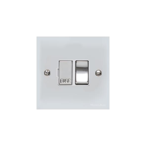 Bauhaus Range Polished Chrome Switches & Sockets, BH2 - Switched Spur (13 Amp) by Heritage Brass By M-Marcus