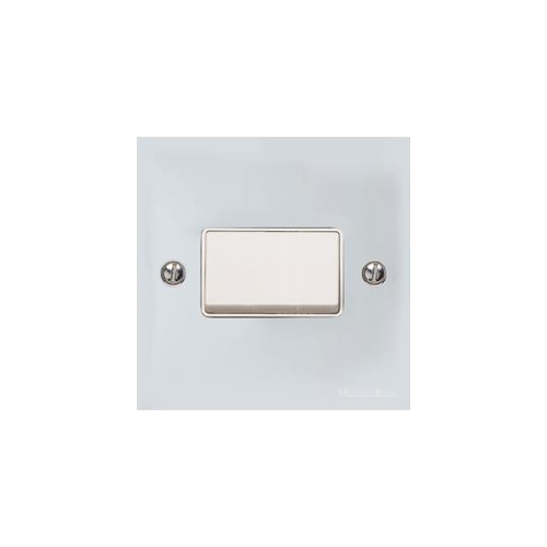 Bauhaus Range Polished Chrome Switches & Sockets, BH2 - 6A Triple Pole Fan Isolator Switch by Heritage Brass By M-Marcus