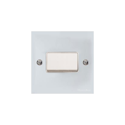 Bauhaus Range Polished Chrome Switches & Sockets, BH2 - 6A Triple Pole Fan Isolator Switch by Heritage Brass By M-Marcus