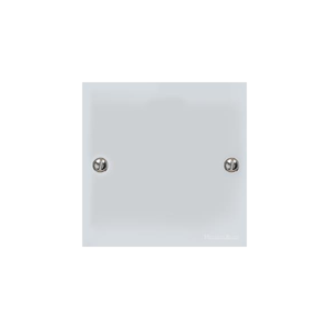 Bauhaus Range Polished Chrome Switches & Sockets, BH2 - Single Blank Plate by Heritage Brass By M-Marcus
