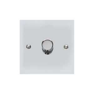 Bauhaus Range Polished Chrome Switches & Sockets, BH2 - 1G Multi Location Secondary Dimmer by Heritage Brass By M-Marcus