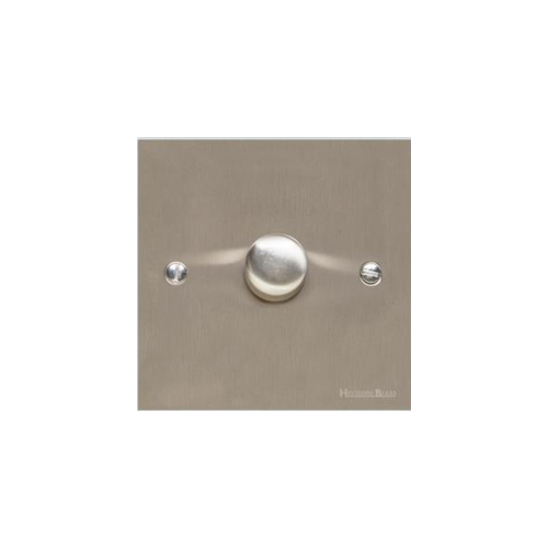 Bauhaus Range Satin Nickel Switches & Sockets, BH5 - 1G Multi Location Primary Dimmer by Heritage Brass By M-Marcus