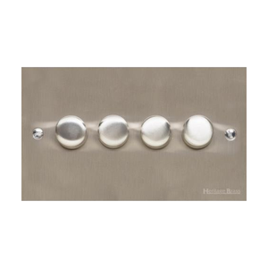 Bauhaus Range Satin Nickel Switches & Sockets, BH5 - 4G Multi Location Secondary Dimmer by Heritage Brass By M-Marcus