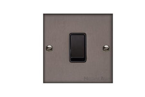 Bauhaus Range Matt Bronze Switches & Sockets, BH9 - 20A Double Pole Switch by Heritage Brass By M-Marcus