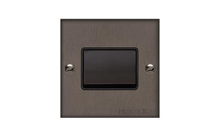 Bauhaus Range Matt Bronze Switches & Sockets, BH9 - 6A Triple Pole Fan Isolator Switch by Heritage Brass By M-Marcus