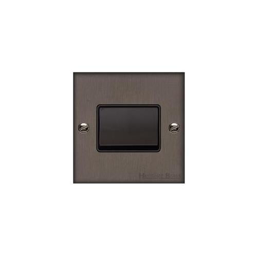 Bauhaus Range Matt Bronze Switches & Sockets, BH9 - 6A Triple Pole Fan Isolator Switch by Heritage Brass By M-Marcus
