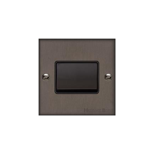 Bauhaus Range Matt Bronze Switches & Sockets, BH9 - 6A Triple Pole Fan Isolator Switch by Heritage Brass By M-Marcus