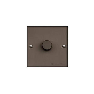 Bauhaus Range Matt Bronze Switches & Sockets, BH9 - 1G Multi Location Secondary Dimmer by Heritage Brass By M-Marcus
