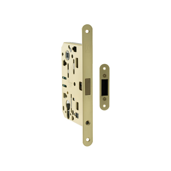 Bonaiti Polaris 2XT Magnetic Euro Profile Sashlock 60mm backset - Satin Brass