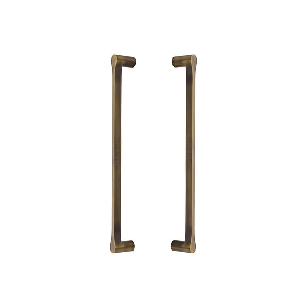 Gio Back to Back Door Pull Handle by M Marcus - Heritage Brass
