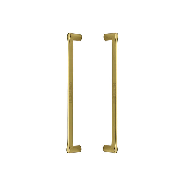 Gio Back to Back Door Pull Handle by M Marcus - Heritage Brass