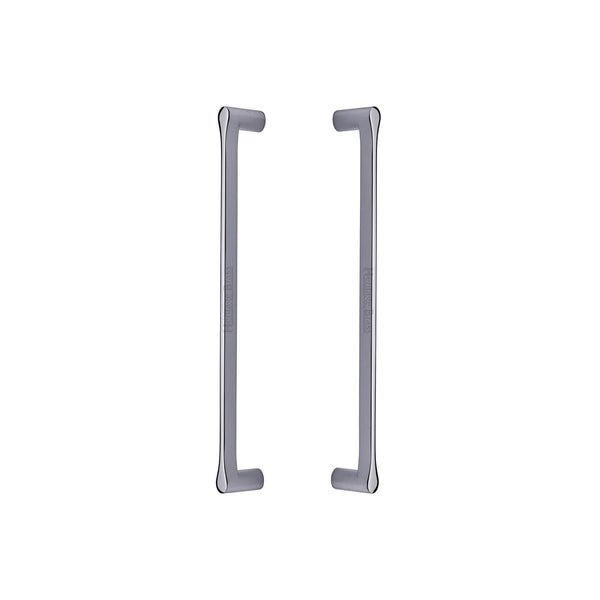 Gio Back to Back Door Pull Handle by M Marcus - Heritage Brass