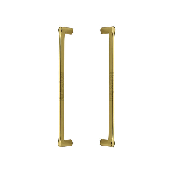 Gio Back to Back Door Pull Handle by M Marcus - Heritage Brass