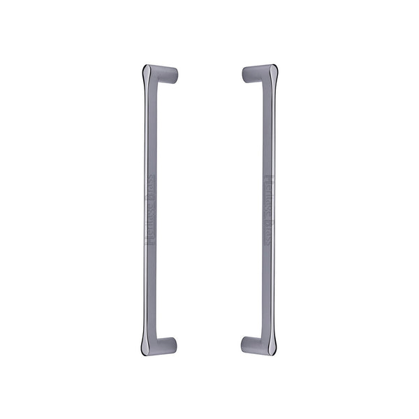 Gio Back to Back Door Pull Handle by M Marcus - Heritage Brass
