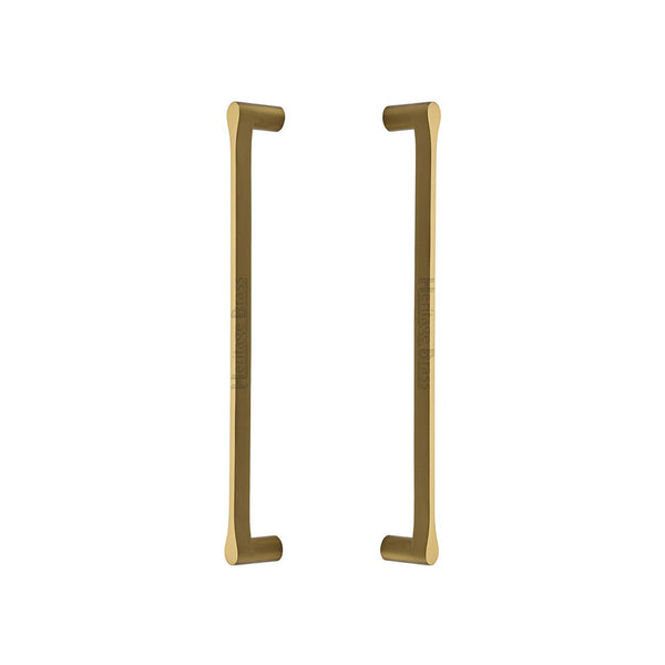 Gio Back to Back Door Pull Handle by M Marcus - Heritage Brass