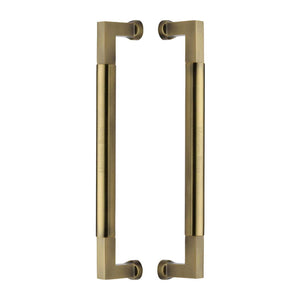 Bauhaus Back to Back Door Pull Handle by M Marcus - Heritage Brass
