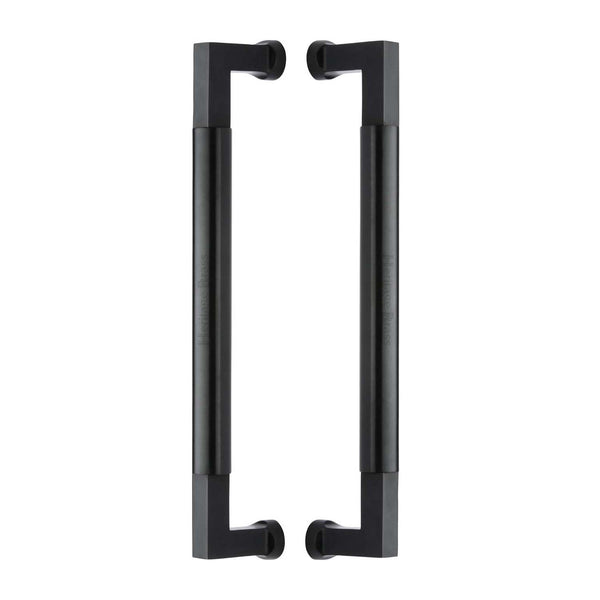Bauhaus Back to Back Door Pull Handle by M Marcus - Heritage Brass