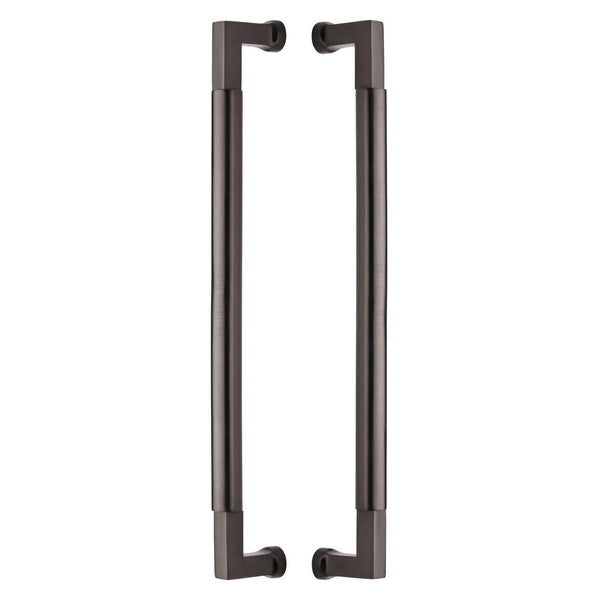 Bauhaus Back to Back Door Pull Handle by M Marcus - Heritage Brass