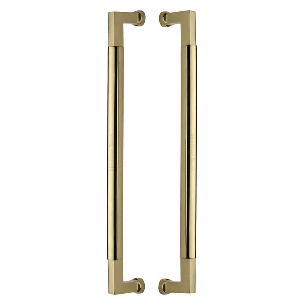 Bauhaus Back to Back Door Pull Handle by M Marcus - Heritage Brass
