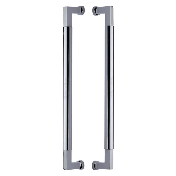Bauhaus Back to Back Door Pull Handle by M Marcus - Heritage Brass