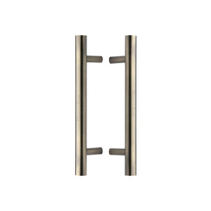 T Bar Back to Back Door Pull Handle by M Marcus - Heritage Brass