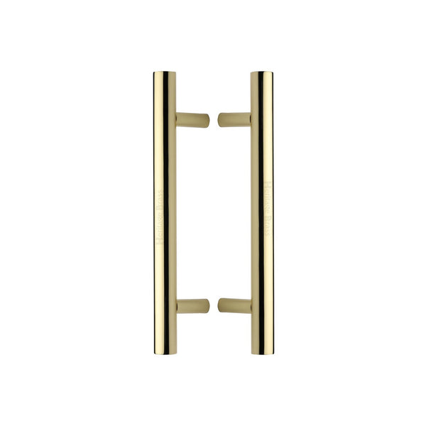 T Bar Back to Back Door Pull Handle by M Marcus - Heritage Brass