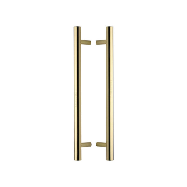 T Bar Back to Back Door Pull Handle by M Marcus - Heritage Brass