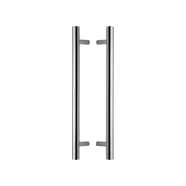 T Bar Back to Back Door Pull Handle by M Marcus - Heritage Brass