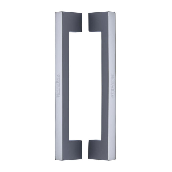 Urban Back to Back Door Pull Handle by M Marcus - Heritage Brass