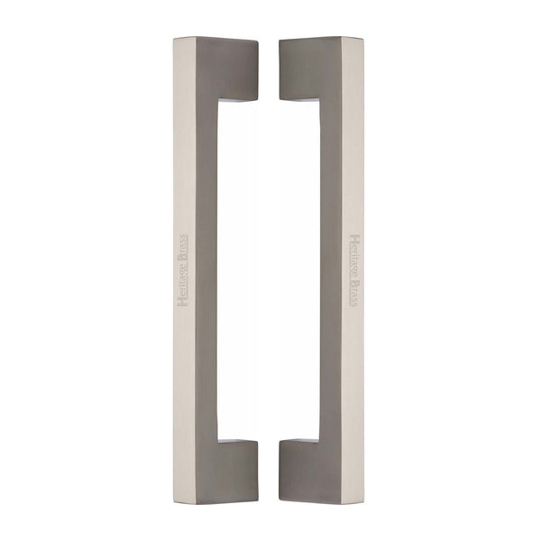 Urban Back to Back Door Pull Handle by M Marcus - Heritage Brass