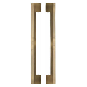 M Marcus - Heritage Brass, Urban Back to Back Door Pull Handle, Door Pull Handles, Door Pull Handles