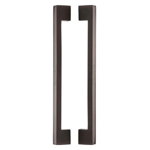 M Marcus - Heritage Brass, Urban Back to Back Door Pull Handle, Door Pull Handles, Door Pull Handles