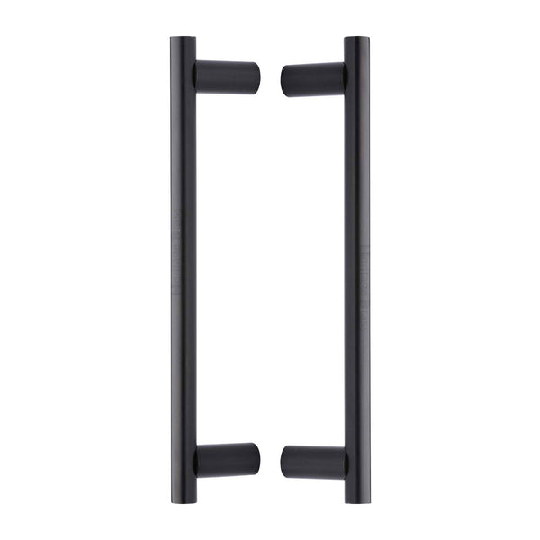 Bar Back to Back Door Pull Handle by M Marcus - Heritage Brass