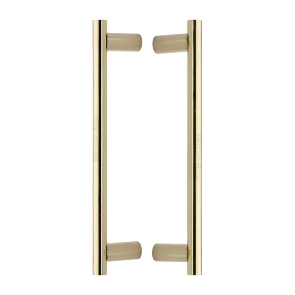 Bar Back to Back Door Pull Handle by M Marcus - Heritage Brass
