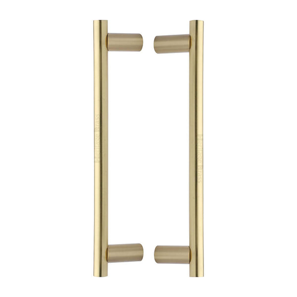 Bar Back to Back Door Pull Handle by M Marcus - Heritage Brass