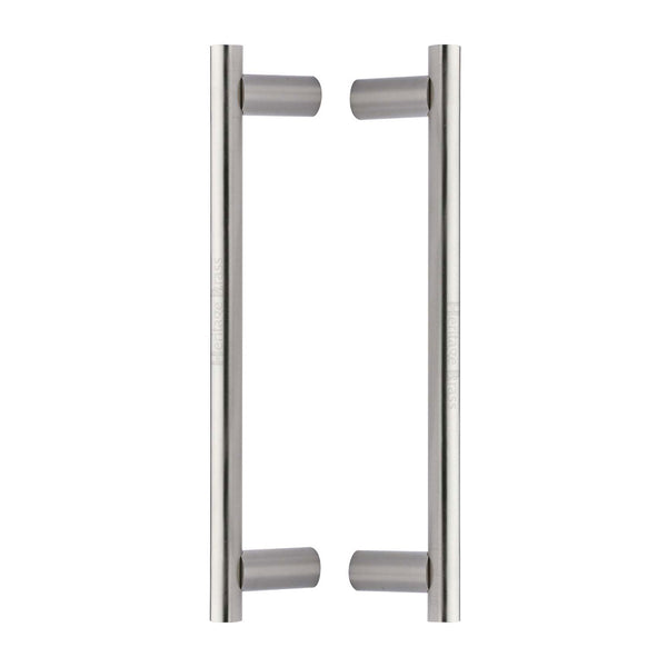 Bar Back to Back Door Pull Handle by M Marcus - Heritage Brass