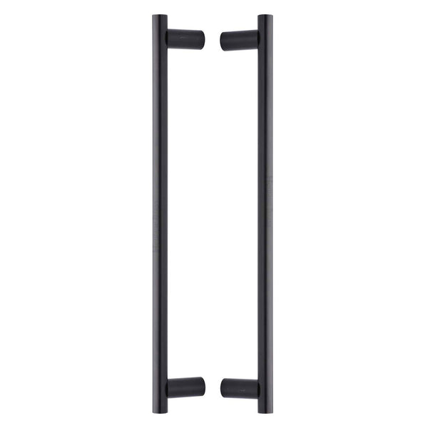 Bar Back to Back Door Pull Handle by M Marcus - Heritage Brass