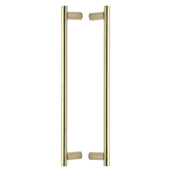 Bar Back to Back Door Pull Handle by M Marcus - Heritage Brass