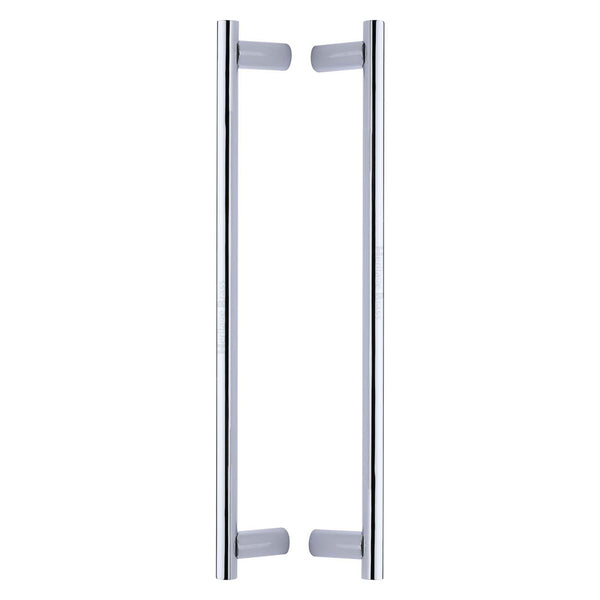 Bar Back to Back Door Pull Handle by M Marcus - Heritage Brass