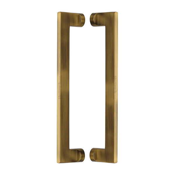 Apollo Back to Back Door Pull Handle by M Marcus - Heritage Brass