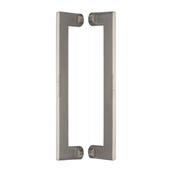 Apollo Back to Back Door Pull Handle by M Marcus - Heritage Brass