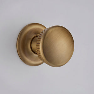 Croft - Brooklands Door Knob on Arc Rose 112cov57D by Croft Ironmongery