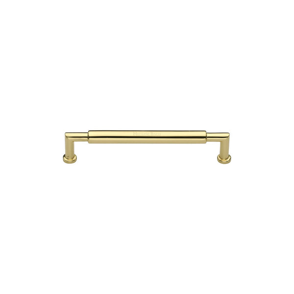 Bauhaus Round Cabinet Pull Handle by M Marcus - Heritage Brass