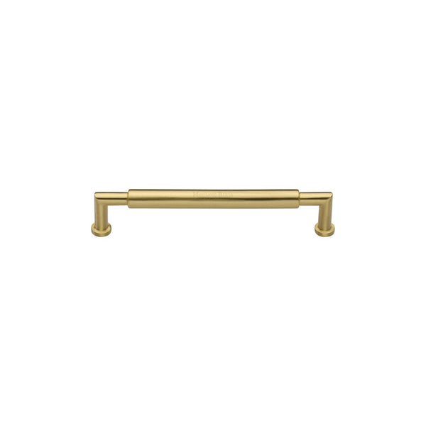 Bauhaus Round Cabinet Pull Handle by M Marcus - Heritage Brass