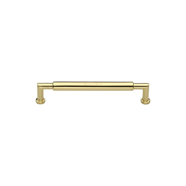 Bauhaus Round Cabinet Pull Handle by M Marcus - Heritage Brass